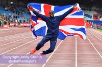 Mo Farah, Alexander Stadium, Birmingham, August 2017