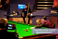 John Higgins on his way to beating Judd Trump, World Snooker Championship, Crucible Theatre, Sheffield, May 2011
