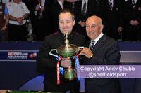 John Higgins, winner World Snooker Championship, Crucible Theatre, Sheffield, May 2011